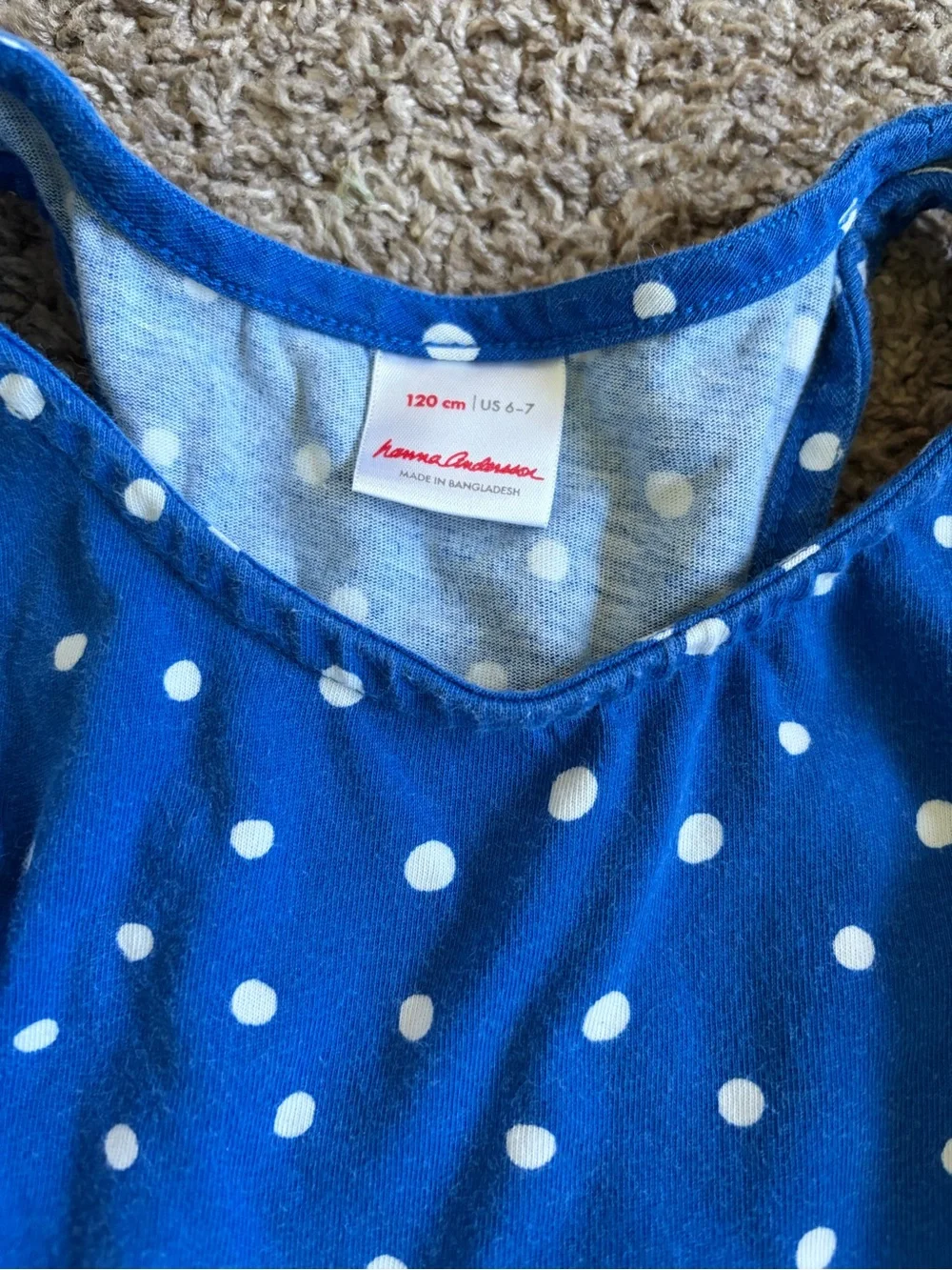 Hanna Andersson bright polka